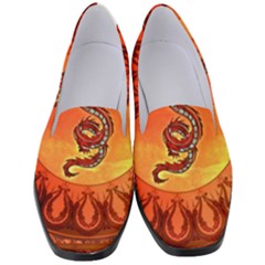 Wonderful Chinese Dragon Women s Classic Loafer Heels by FantasyWorld7