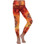 Wonderful Chinese Dragon Kids  Lightweight Velour Classic Yoga Leggings