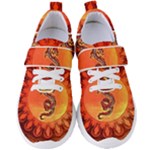 Wonderful Chinese Dragon Women s Velcro Strap Shoes