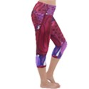 Pattern 17 Lightweight Velour Capri Yoga Leggings View3