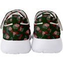 Dark Floral Butterfly Green Men s Velcro Strap Shoes View4