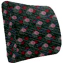 Dark Floral Butterfly Teal Bats Lip Green Seat Cushion View2