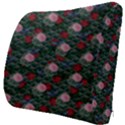 Dark Floral Butterfly Teal Bats Lip Green Seat Cushion View3