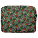 Fiola Pattern Green Make Up Pouch (Large) View2