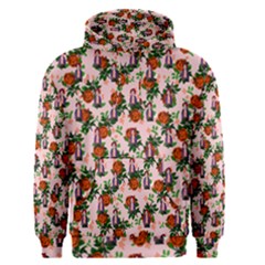 Fiola Pattern Pink Men s Core Hoodie