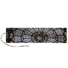 Pattern Abstract Structure Art Roll Up Canvas Pencil Holder (l) by Nexatart