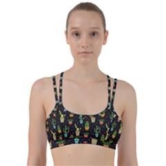 Succulent And Cacti Line Them Up Sports Bra by ionia