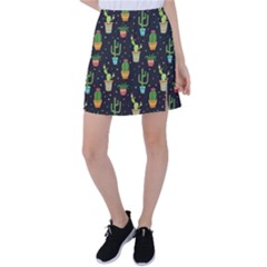 Succulent And Cacti Tennis Skirt