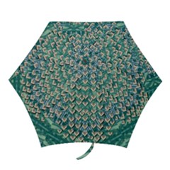 Heavy Metal Hearts And Belive In Sweet Love Mini Folding Umbrellas by pepitasart