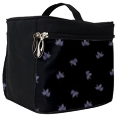 Wet Leaves Botanical Motif Pattern Design Make Up Travel Bag (big) by dflcprintsclothing