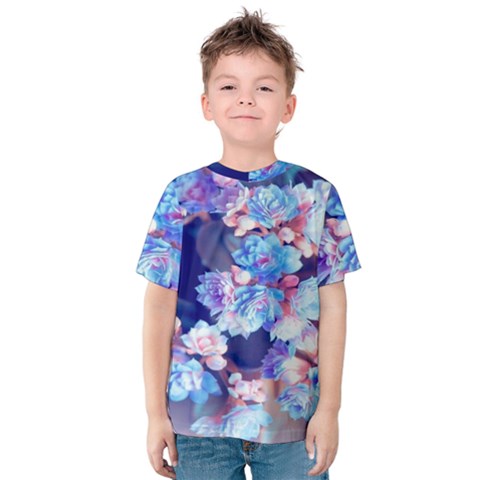 Flowers Kids  Cotton Tee by Sparkle