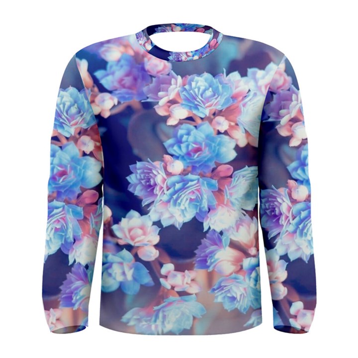 Flowers Men s Long Sleeve Tee