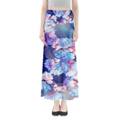 Flowers Full Length Maxi Skirt by Sparkle