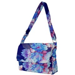 Flowers Full Print Messenger Bag (s) by Sparkle