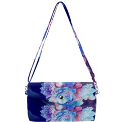 Flowers Removable Strap Clutch Bag by Sparkle