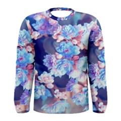 Flowers Men s Long Sleeve Tee by Sparkle