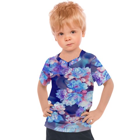 Flowers Kids  Sports Tee by Sparkle