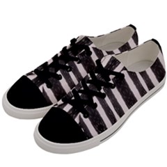 Tarija 016 White Black Men s Low Top Canvas Sneakers