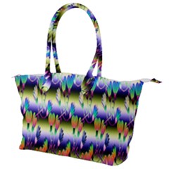 Shinyflowers Canvas Shoulder Bag by Sparkle