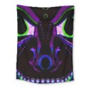 Demon Ethnic Mask Extreme Close Up Illustration Medium Tapestry View1