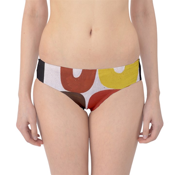 Sophie Taeuber Arp, Composition à Motifs D arceaux Ou Composition Horizontale Verticale Hipster Bikini Bottoms