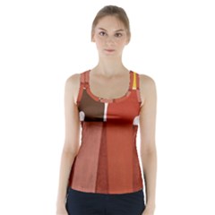 Sophie Taeuber Arp, Composition À Motifs D arceaux Ou Composition Horizontale Verticale Racer Back Sports Top by Sobalvarro