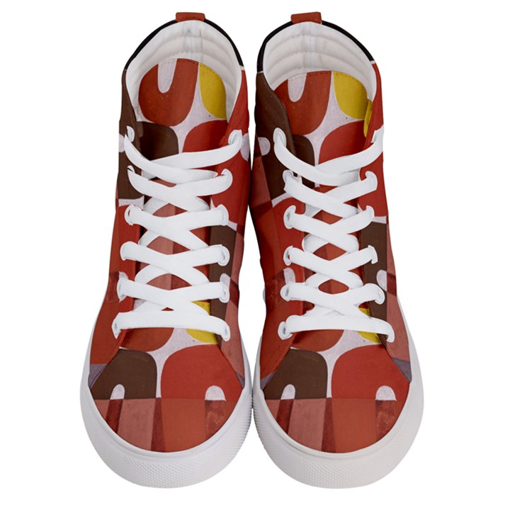 Sophie Taeuber Arp, Composition à Motifs D arceaux Ou Composition Horizontale Verticale Women s Hi-Top Skate Sneakers