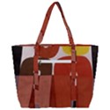 Sophie Taeuber Arp, Composition à Motifs D arceaux Ou Composition Horizontale Verticale Zip Up Canvas Bag View3