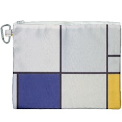 Tableau I, By Piet Mondriaan Canvas Cosmetic Bag (xxxl) by Sobalvarro