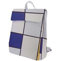 Tableau I, By Piet Mondriaan Flap Top Backpack by Sobalvarro