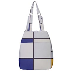 Tableau I, By Piet Mondriaan Center Zip Backpack by Sobalvarro