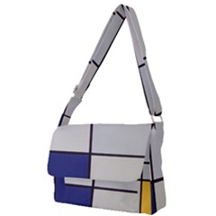 Tableau I, By Piet Mondriaan Full Print Messenger Bag (s) by Sobalvarro