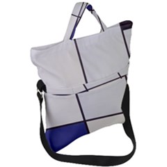 Tableau I, By Piet Mondriaan Fold Over Handle Tote Bag by Sobalvarro