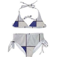 Tableau I, By Piet Mondriaan Kids  Classic Bikini Set by Sobalvarro