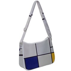 Tableau I, By Piet Mondriaan Zip Up Shoulder Bag by Sobalvarro