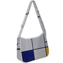 Tableau I, By Piet Mondriaan Zip Up Shoulder Bag View1