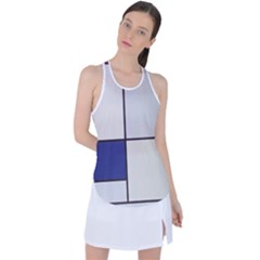 Tableau I, By Piet Mondriaan Racer Back Mesh Tank Top by Sobalvarro