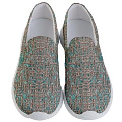 Sterling Silver And A Flow Of Japanese Kanji Inspiration Men s Lightweight Slip Ons by pepitasart