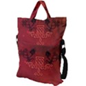 Decorative Celtic Knot With Dragon Fold Over Handle Tote Bag View2