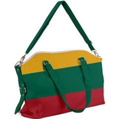 Lithuania Flag Canvas Crossbody Bag by FlagGallery