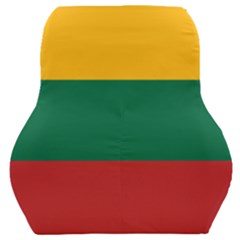 Lithuania Flag Car Seat Back Cushion  by FlagGallery