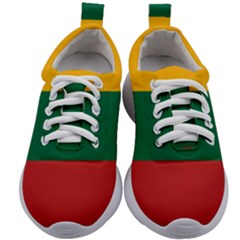 Lithuania Flag Kids Athletic Shoes by FlagGallery