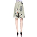 Cute Cat Seamless Pattern A-Line Skirt View2