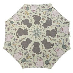 Funny Cartoon Cats Seamless Pattern  Straight Umbrellas by Vaneshart