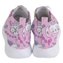 Beautiful Cute Animals Pattern Pink Women s Lightweight High Top Sneakers View4