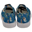 Seamless Pattern Funny Astronaut Outer Space Transportation Men s Classic Low Top Sneakers View4