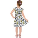 Everyday Things Pattern Kids  Short Sleeve Dress View2