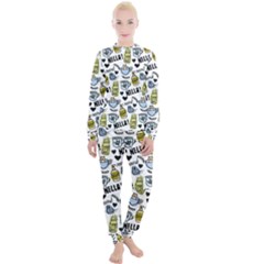 Everyday Things Pattern Women s Lounge Set