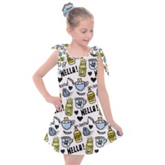 Everyday Things Pattern Kids  Tie Up Tunic Dress by Vaneshart