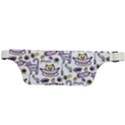 Hand Drawn Cute Cat Pattern Active Waist Bag View2